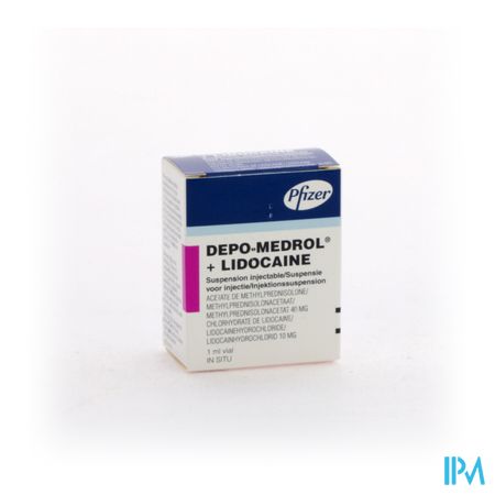 Depo-medrol Lidoc 40mg Vial 40mg/ml 1 X 1ml