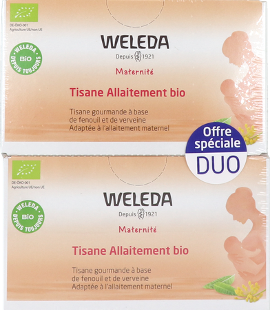 Weleda Tisane Allaitement Bio Sach 20x2g 6
