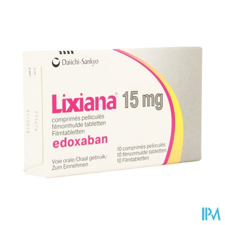 Lixiana 15mg Filmomh Tabl 10 X 15mg