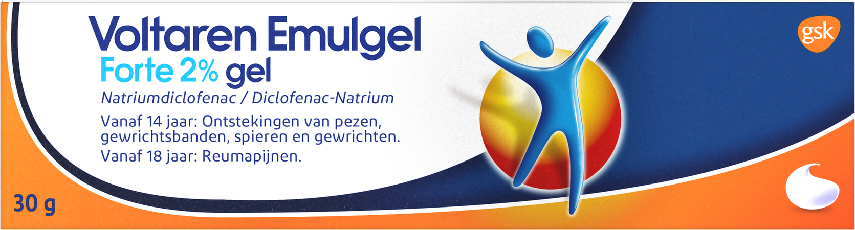 Voltaren Emulgel Forte 2% 30g New 1
