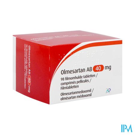 Olmesartan Ab 40mg Filmomh Tabl 98