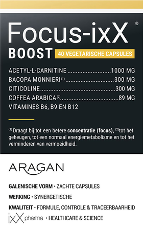 Focus-ixx Boost Caps 40 10