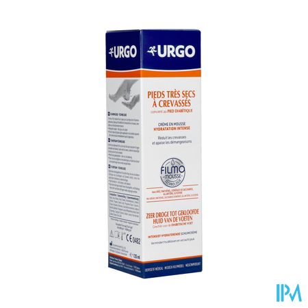 Urgo Pieds Tres Secs Crevasses Filmo Mousse 125ml