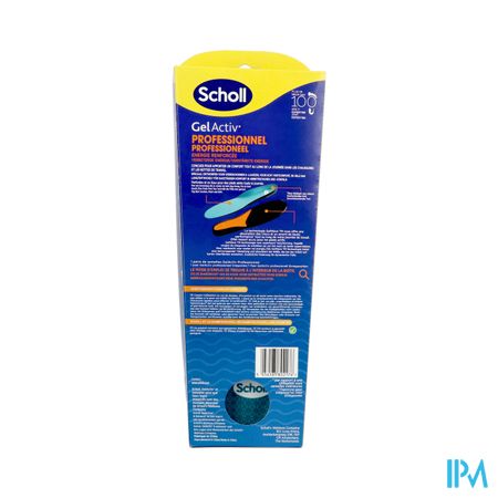 Scholl Inlegzolen Work&boots Large 1