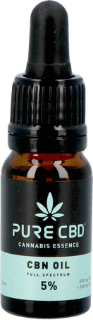 Pure Cbd 250mg Cbn 500mg Oil Full Spectrum 5% 10ml 2