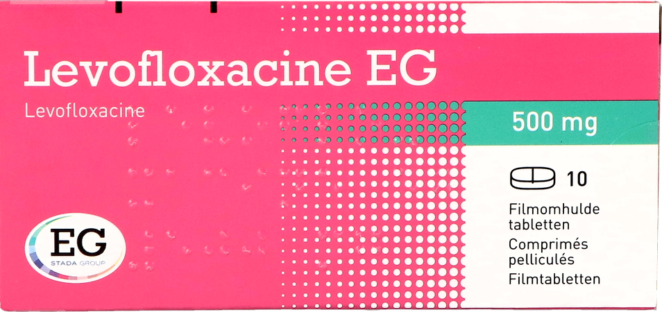 Levofloxacine EG 500Mg Tabl Filmomh 10X500Mg 1