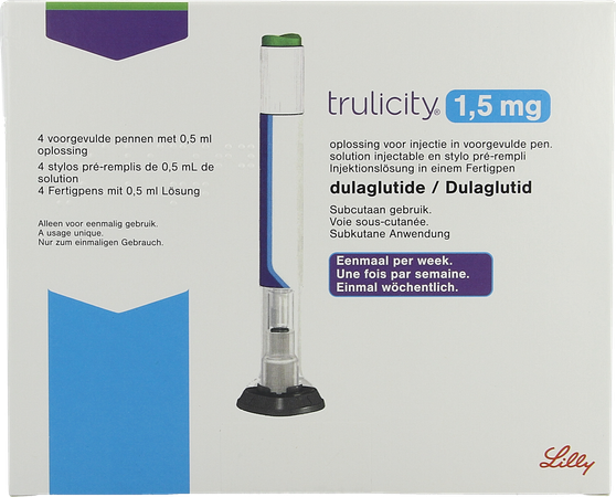 Trulicity 1,5mg Abacus Sol Inj Voorgevulde Pen 4 4
