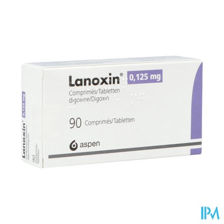 Lanoxin 0,125mg Tabl 90