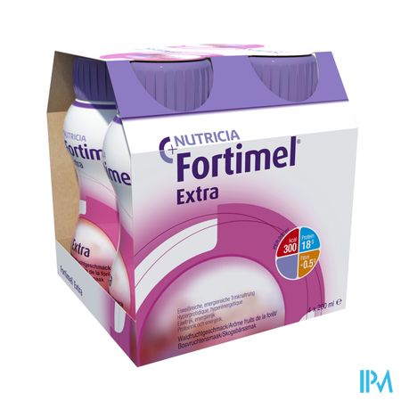 Fortimel Extra Fruits De La Forêt Bouteilles 4x200ml
