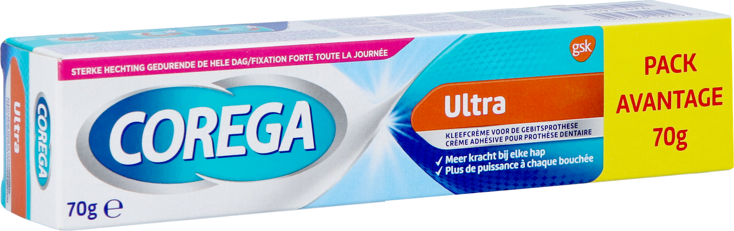Corega Ultra Kleefcreme 70g 3