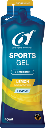 6d Sports Gel Lemon 45ml