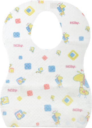 Nuby Wegwerp Slabbetjes - 10 stuks 8