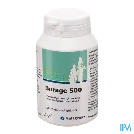 Borage 500 Pot Comp 90 19751 Metagenics 3