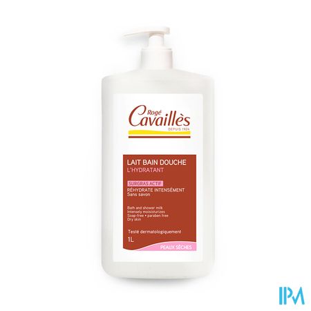 Roge Cavailles Gel Bad Douchemelk Hydra 1l