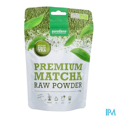 Purasana Vegan Pdr Matcha 75g Be-bio-02 1