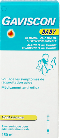 Gaviscon Baby Susp Voor Oraal Gebruik 150ml 5