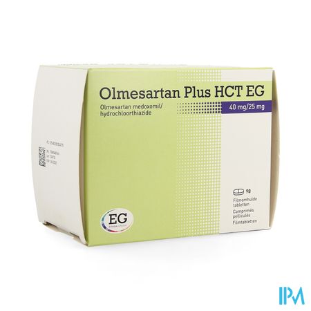 Olmesartan Plus Hct EG 40Mg/25,0Mg Filmomh Tabl 98