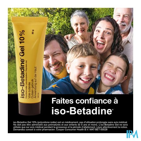 Iso Betadine Gel Tube 30g 11