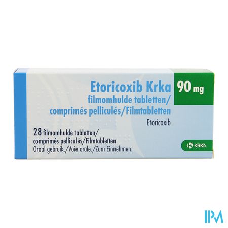Etoricoxib Krka 90mg Comp Pell 28 X 90mg 1