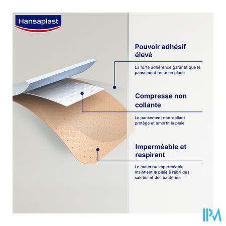 Hansaplast Pansements Universal Strips 10 7