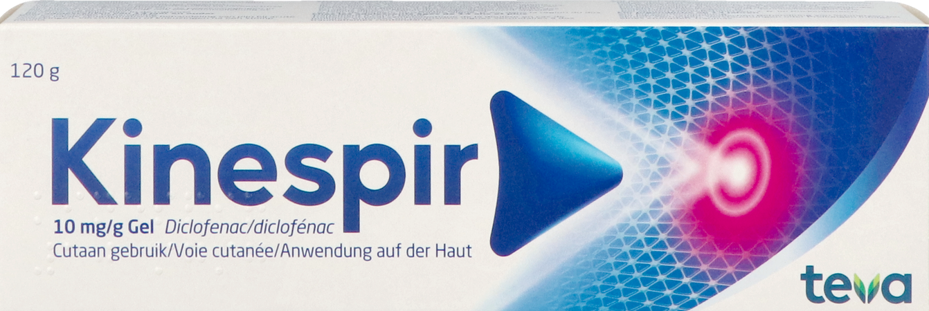Kinespir 10mg/g Gel 120g 3