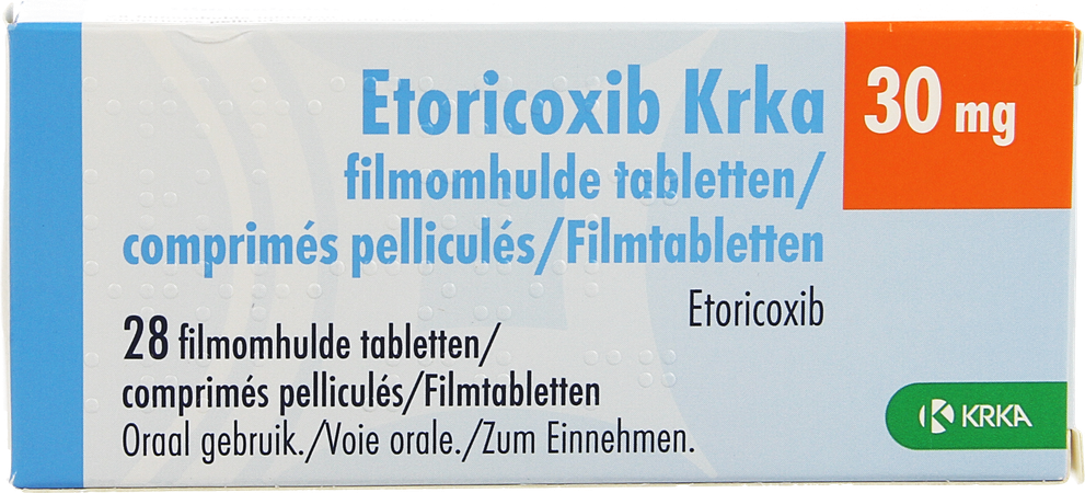 Etoricoxib Krka 30mg Filmomh Tabl 28 X 30mg 1
