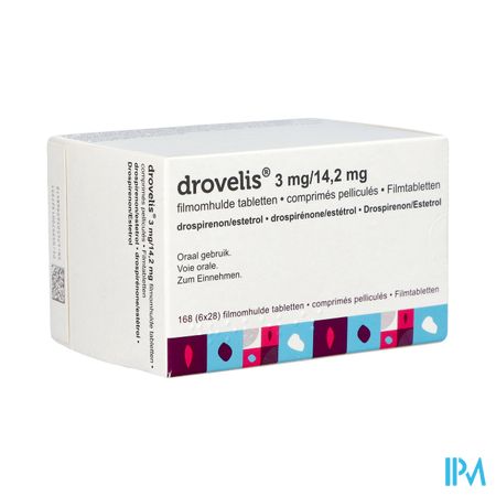 Drovelis 3mg/14,2mg Comp Pell 6x(24+4)