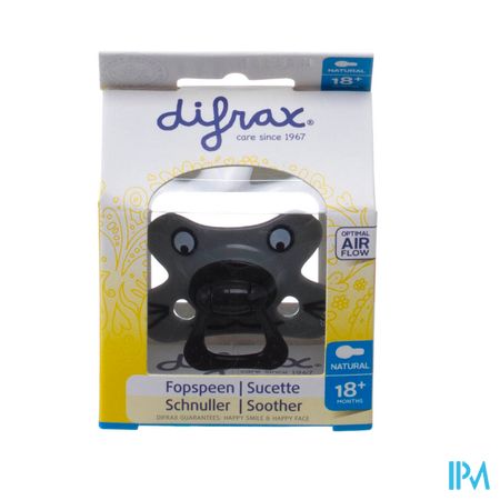 Difrax Sucette Natural 18m+ Boy 5