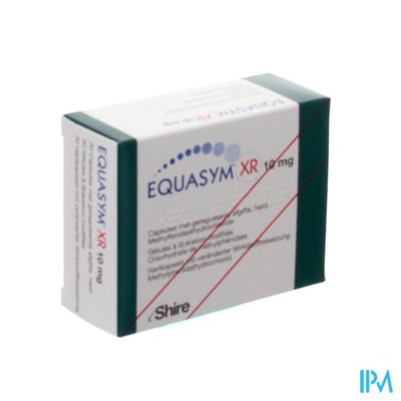 Equasym Xr 10mg Caps Gereguleerde Afgifte 30