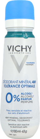 Vichy Deo Aero Optimale Tolerantie 48h 100ml 1