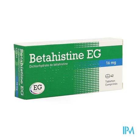 Betahistine EG         Tabl 42X16Mg