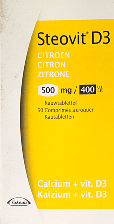 Steovit D3 500mg/400ie Comp 60 4