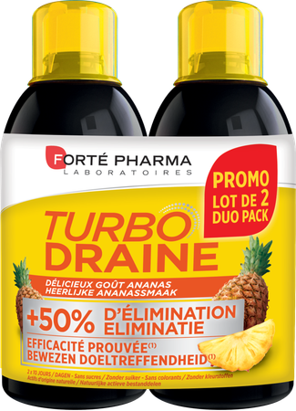 Turbodraine Ananas 2x500ml 1