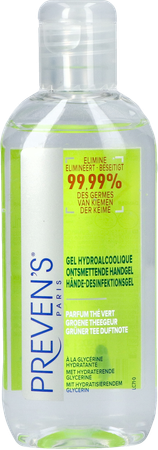 Preven's Handgel Hydroalcohol. Groene Thee 100ml 1