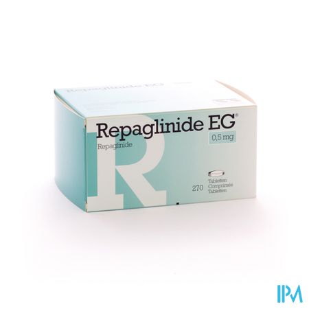 Repaglinide EG 0,5Mg Tabl 270 1
