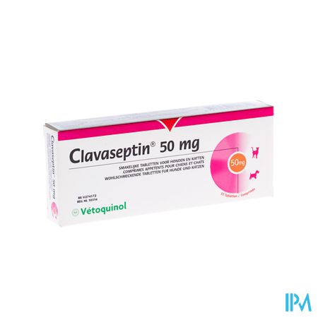 Clavaseptin 50mg Comp 10 2