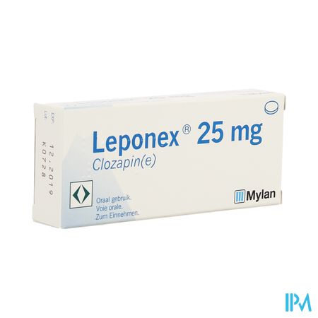 Leponex Comp Sec 30x 25mg