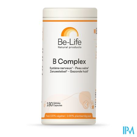 B Complex Vitamin Be Life Nf Caps 180 Remp.2750842 2