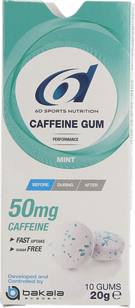 6d Sixd Caffeine Gum Mint 10 2