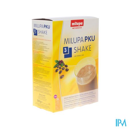 Milupa Pku 3 Shake Mokka Zakje 10x50g 1