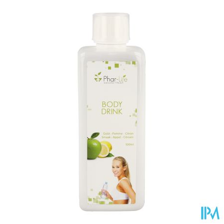Phar Life Body Drink Pomme Citron 500ml 1