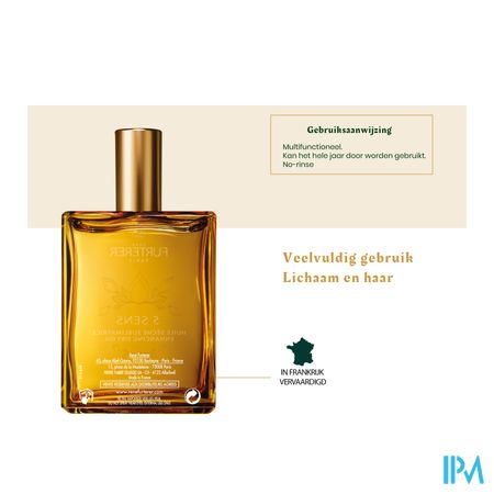 Furterer 5 Sens Huile Seche Sublimatrice 100ml 13