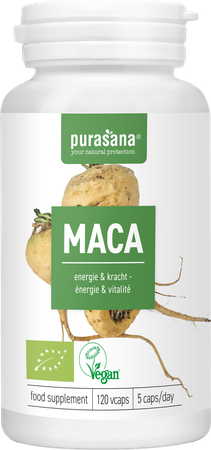 Purasana Vegan Maca 300mg Bio V-caps 120 7