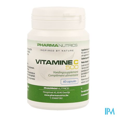 Vit C 500 V-caps 60 Pharmanutrics 1