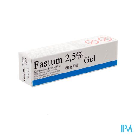 Fastum Gel 2,5% Impexeco Tube 60g Pip