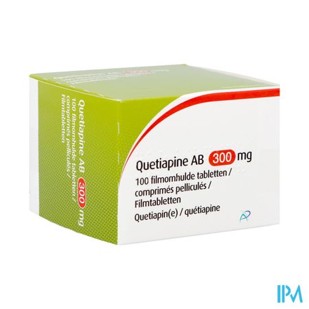 Quetiapine Ab 300mg Filmomh Tabl 100x300mg