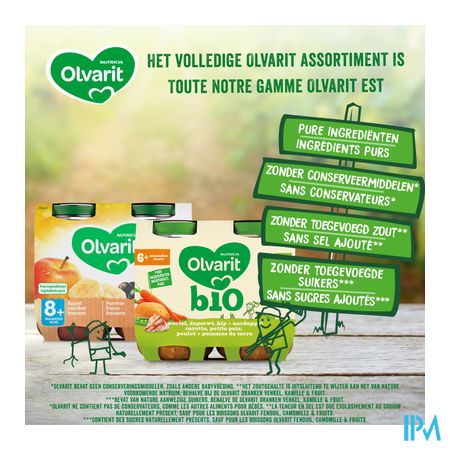 Olvarit Chou-fleur 2x125g 4m00 2