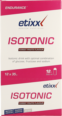 Etixx Isotonic Forest Fruit 12x35g 1