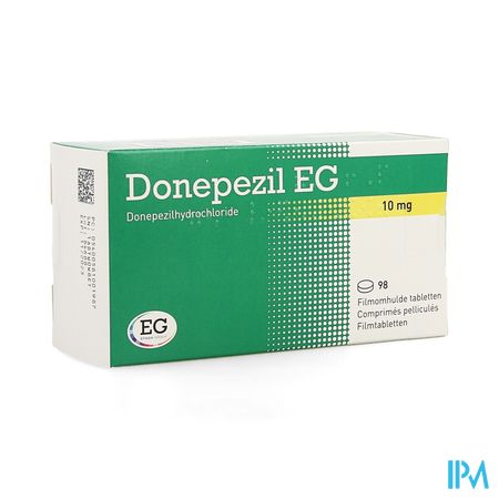 Donepezil EG 10,0Mg Filmomh Tabl 98X10,0Mg