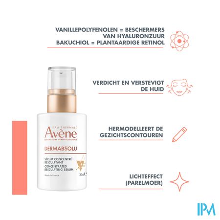 Avene Dermabsolu Serum Geconc. Resculpting 30ml 4